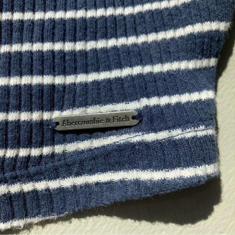 Abercrombie & Fitch navy blue pj lounge shorts and tank top SET Small - Picture 6 of 9